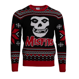 Misfits Skull Logo Ugly Christmas Sweater