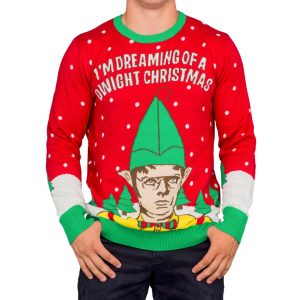 I’m Dreaming of a Dwight Christmas Ugly Christmas Sweater