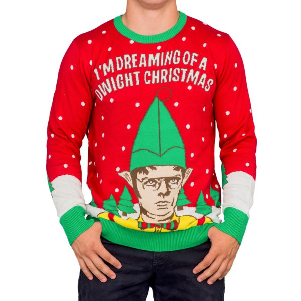 I’m Dreaming of a Dwight Christmas Ugly Christmas Sweater