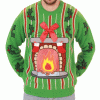 Death Row Records Inmate Fair Isle Adult Ugly Christmas Sweater